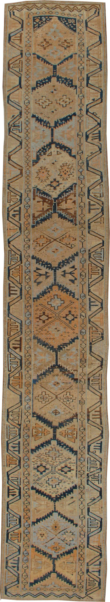 Vintage Turkish Oushak Runner, No.18044 - Galerie Shabab