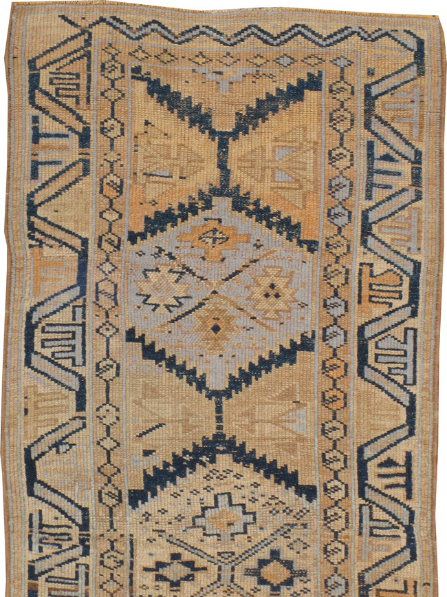 Vintage Turkish Oushak Runner, No.18044 - Galerie Shabab