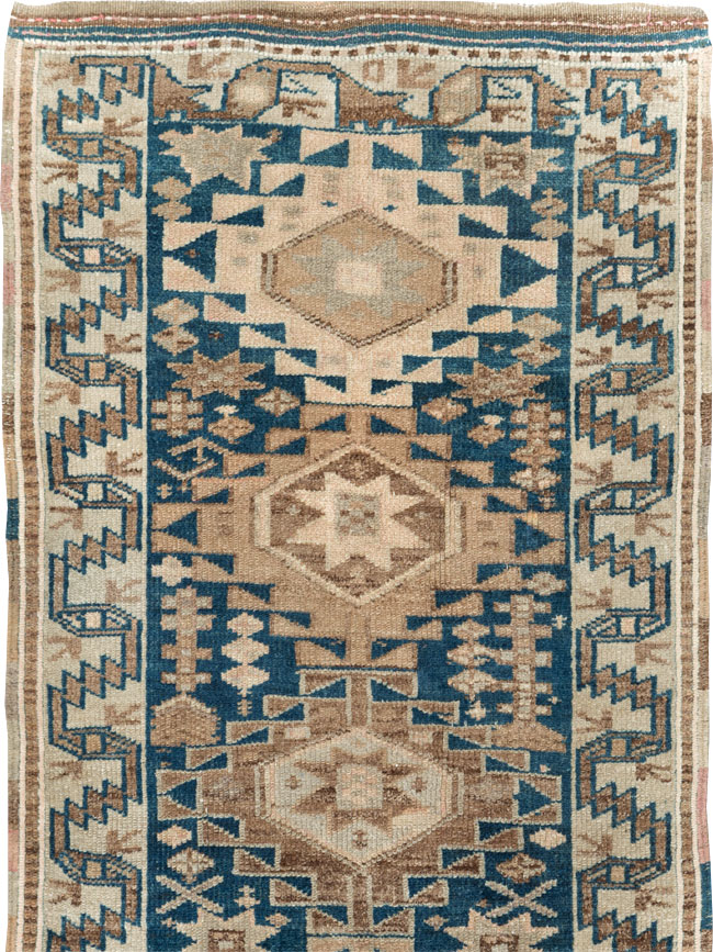 Vintage Turkish Oushak Runner, No.18045 - Galerie Shabab