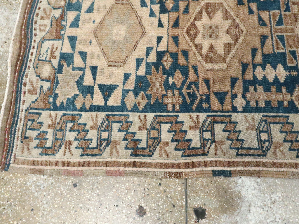 Vintage Turkish Oushak Runner, No.18045 - Galerie Shabab