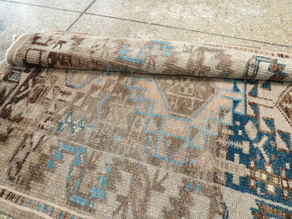 Vintage Turkish Oushak Runner, No.18045 - Galerie Shabab