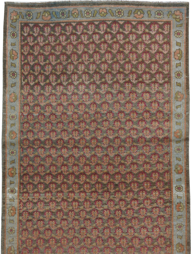Vintage Persian Malayer Runner, No.18047 - Galerie Shabab