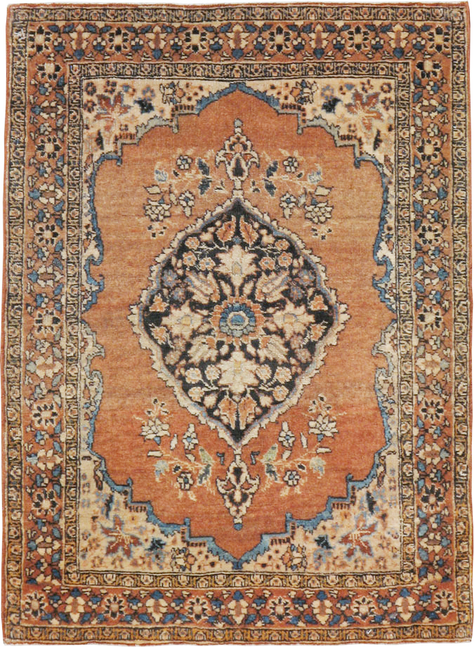 Antique Persian Tabriz Hagi Jalili Rug, No.18049 - Galerie Shabab