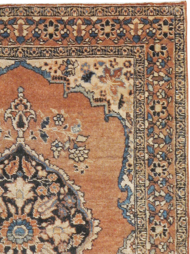 Antique Persian Tabriz Hagi Jalili Rug, No.18049 - Galerie Shabab