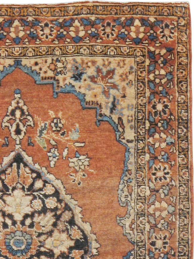 Antique Persian Tabriz Hagi Jalili Rug, No.18049 - Galerie Shabab