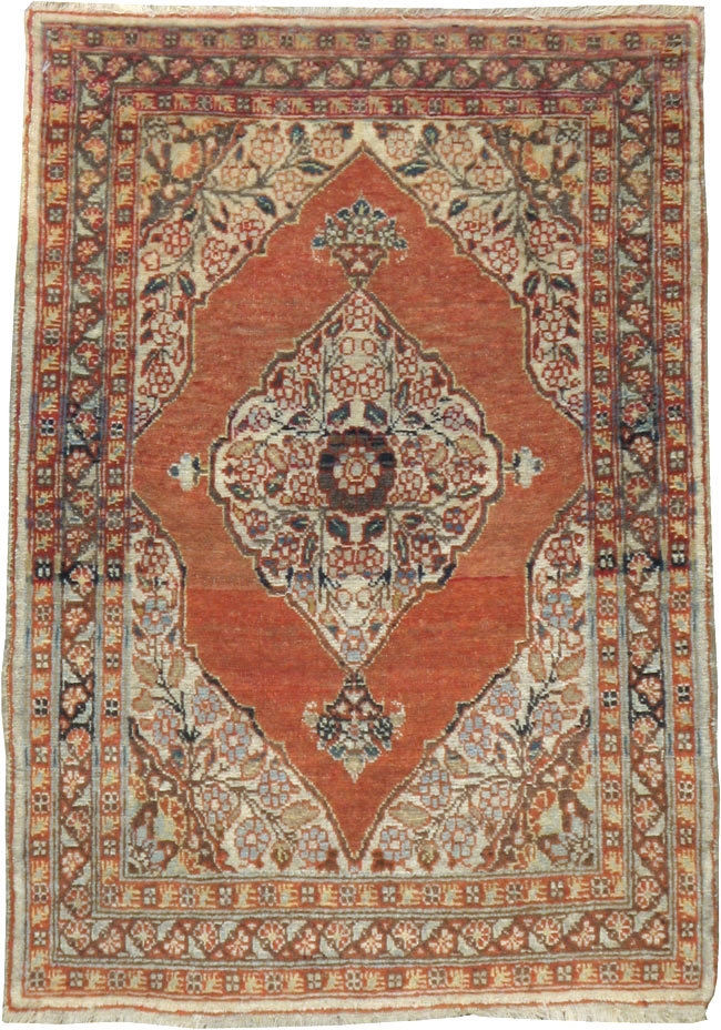 Antique Persian Tabriz Hagi Jalili Rug, No.18055 - Galerie Shabab