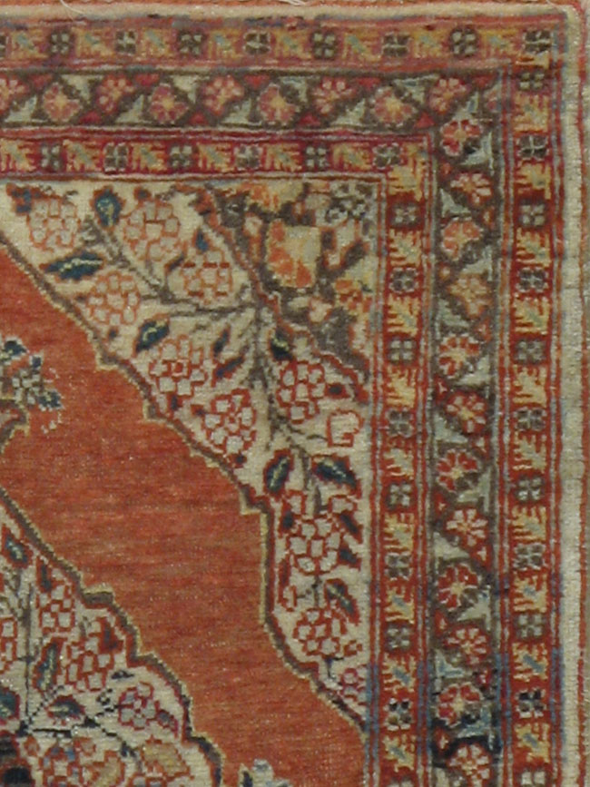 Antique Persian Tabriz Hagi Jalili Rug, No.18055 - Galerie Shabab
