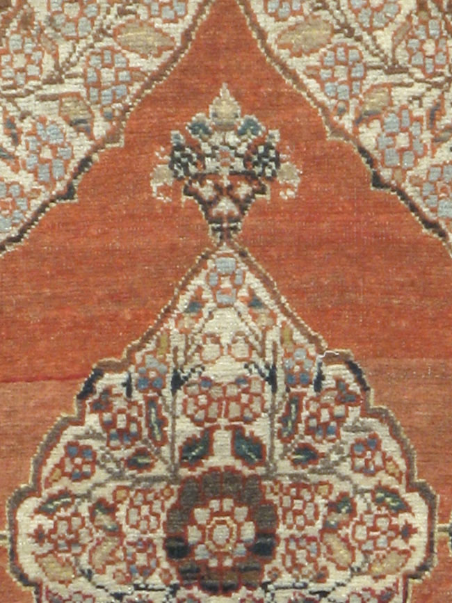 Antique Persian Tabriz Hagi Jalili Rug, No.18055 - Galerie Shabab