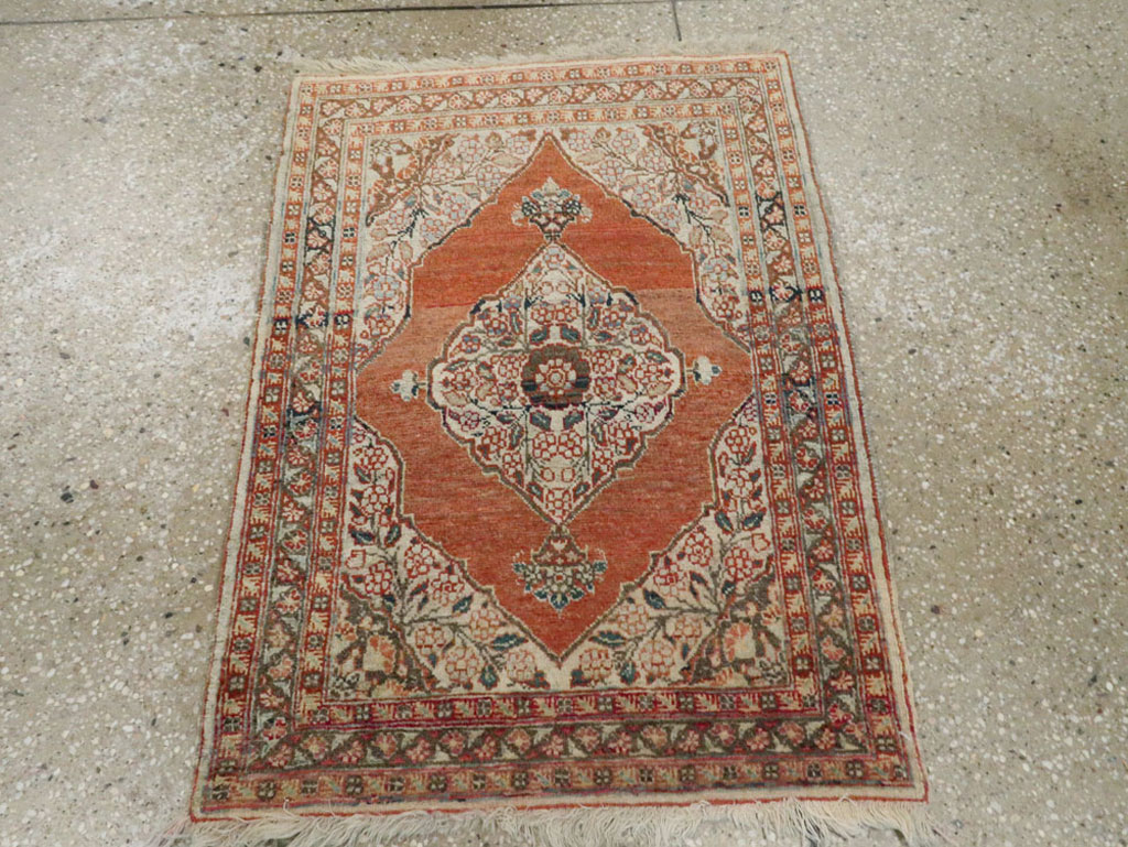Antique Persian Tabriz Hagi Jalili Rug, No.18055 - Galerie Shabab