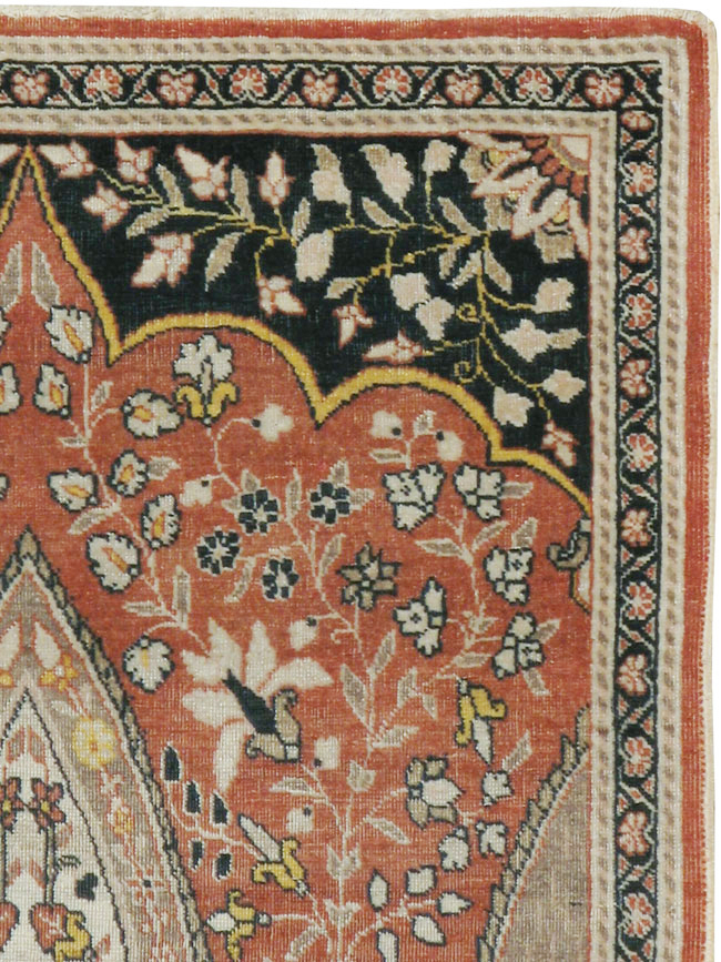 Antique Persian Tabriz Hagi Jalili Rug, No.18060 - Galerie Shabab