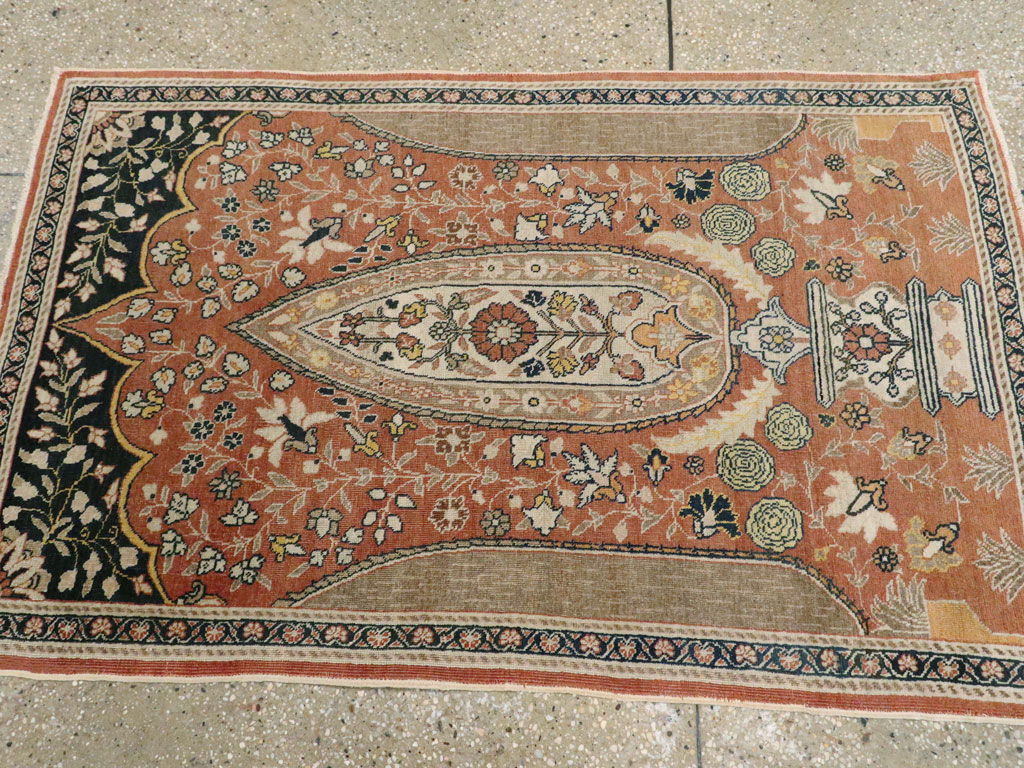 Antique Persian Tabriz Hagi Jalili Rug, No.18060 - Galerie Shabab