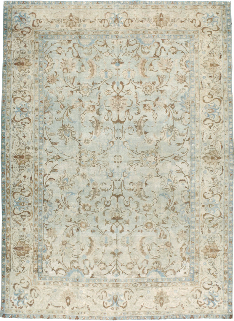 Antique Persian Tabriz Carpet, No.18065 - Galerie Shabab