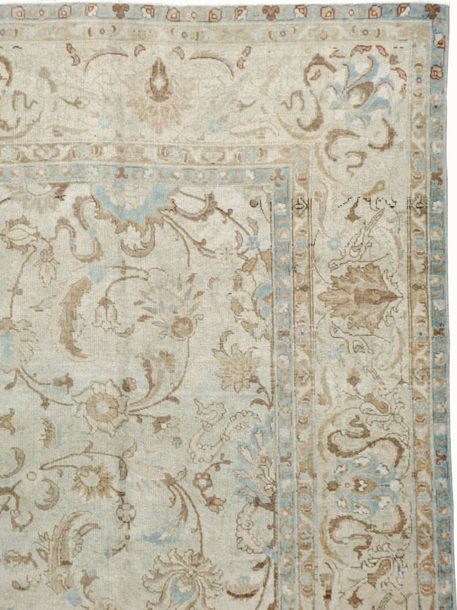Antique Persian Tabriz Carpet, No.18065 - Galerie Shabab