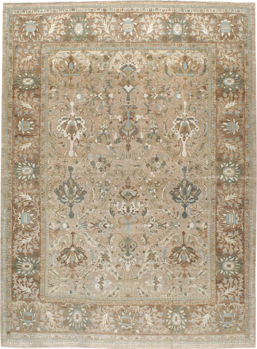 Antique Persian Mahal Carpet, No.18075 - Galerie Shabab