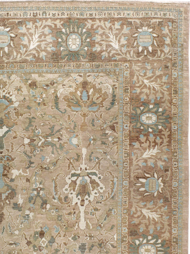 Antique Persian Mahal Carpet, No.18075 - Galerie Shabab