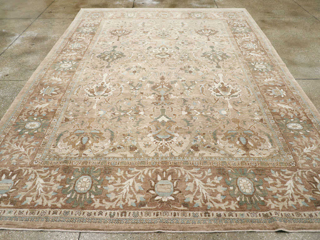 Antique Persian Mahal Carpet, No.18075 - Galerie Shabab