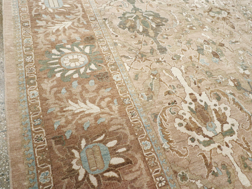 Antique Persian Mahal Carpet, No.18075 - Galerie Shabab