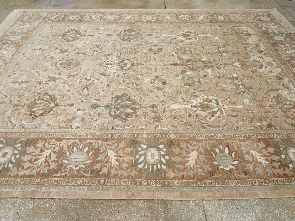 Antique Persian Mahal Carpet, No.18075 - Galerie Shabab