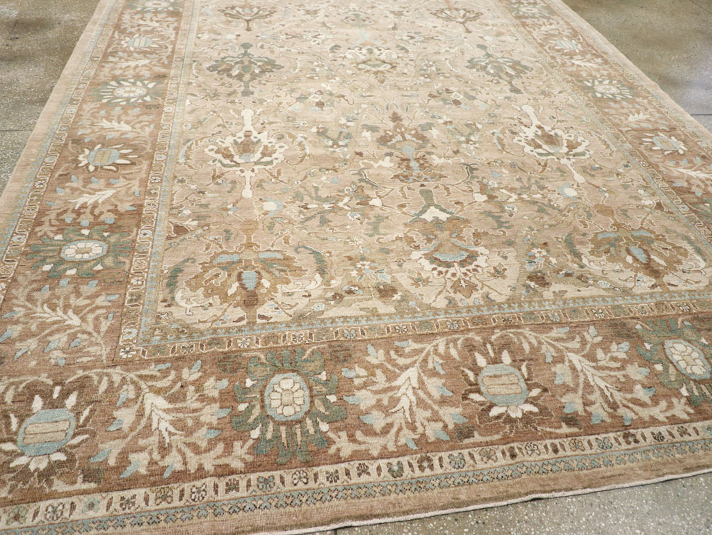 Antique Persian Mahal Carpet, No.18075 - Galerie Shabab