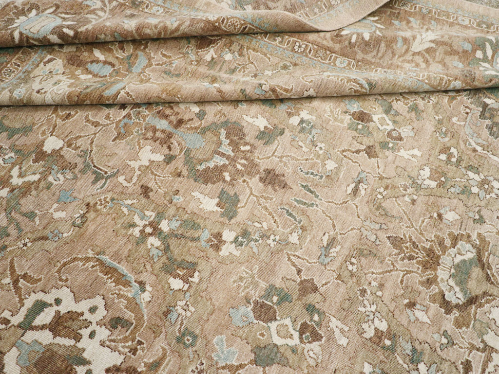 Antique Persian Mahal Carpet, No.18075 - Galerie Shabab