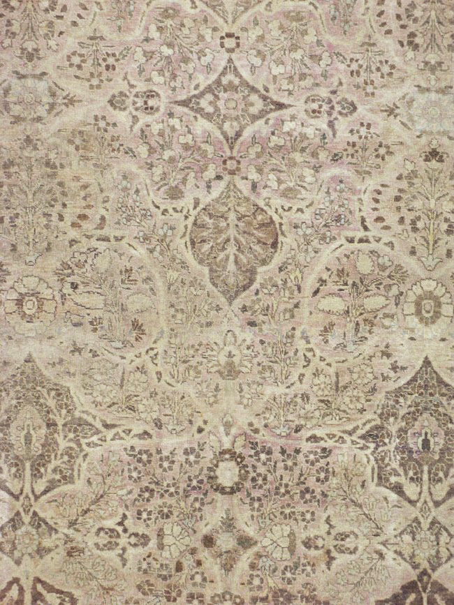 Antique Persian Tabriz Carpet, No.18084 - Galerie Shabab