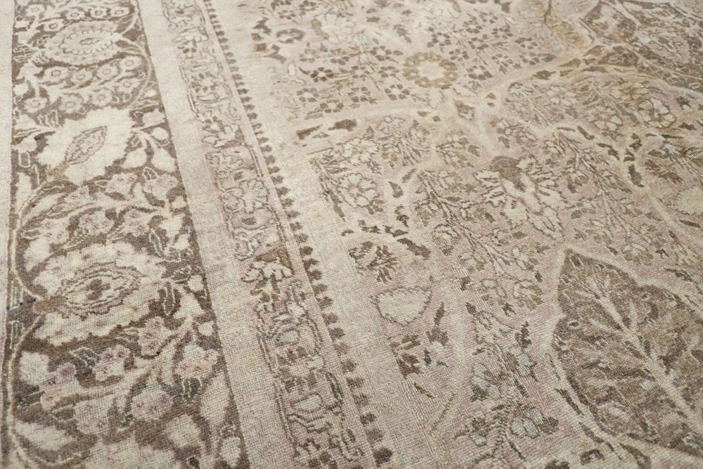 Antique Persian Tabriz Carpet, No.18084 - Galerie Shabab