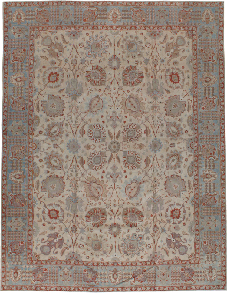 Antique Tabriz Carpet, No.18085 - Galerie Shabab