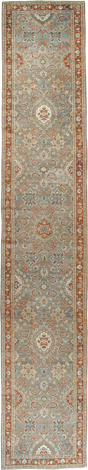 Vintage Persian Malayer Runner, No.18087 - Galerie Shabab
