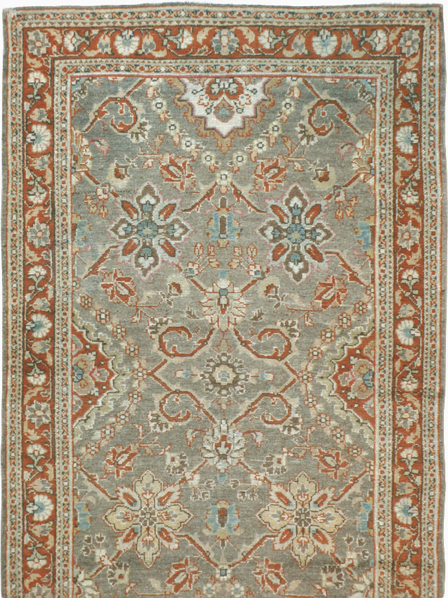 Vintage Persian Malayer Runner, No.18087 - Galerie Shabab