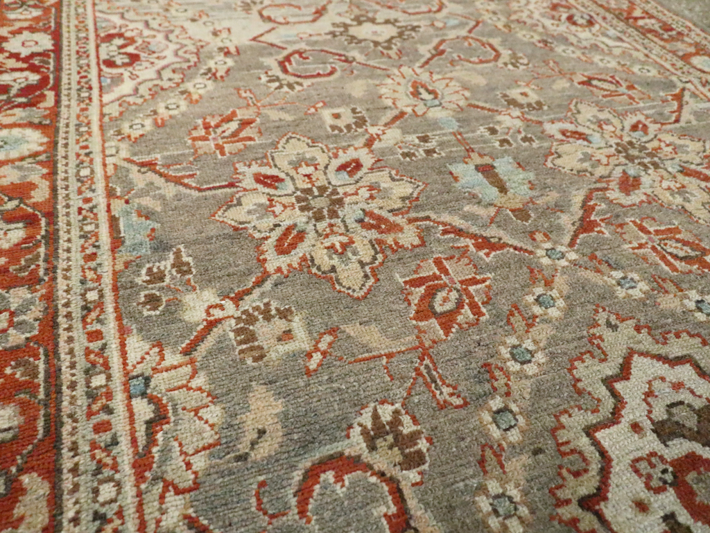 Vintage Persian Malayer Runner, No.18087 - Galerie Shabab