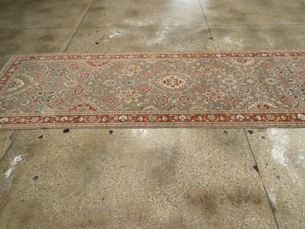 Vintage Persian Malayer Runner, No.18087 - Galerie Shabab