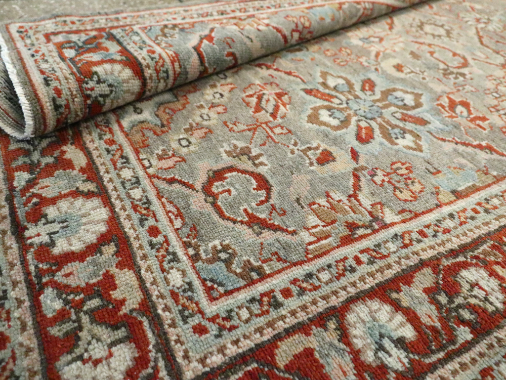 Vintage Persian Malayer Runner, No.18087 - Galerie Shabab