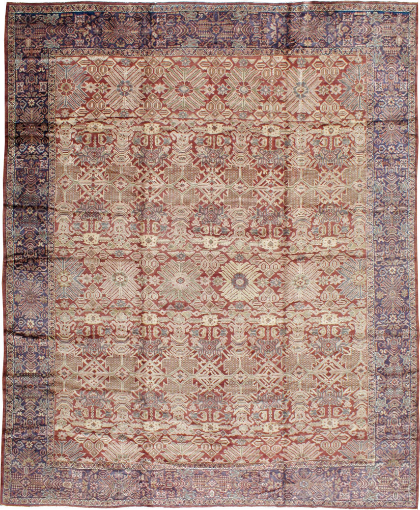 Antique Persian Mahal Carpet, No.18090 - Galerie Shabab