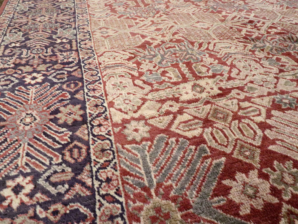 Antique Persian Mahal Carpet, No.18090 - Galerie Shabab
