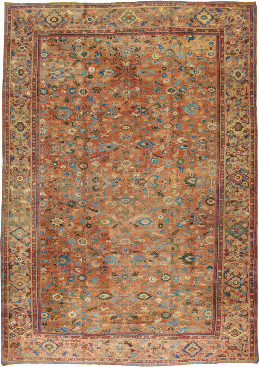 Antique Persian Sultanabad Carpet, No.18093 - Galerie Shabab