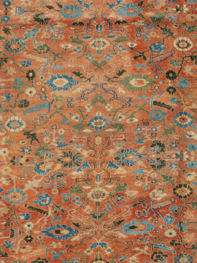 Antique Persian Sultanabad Carpet, No.18093 - Galerie Shabab