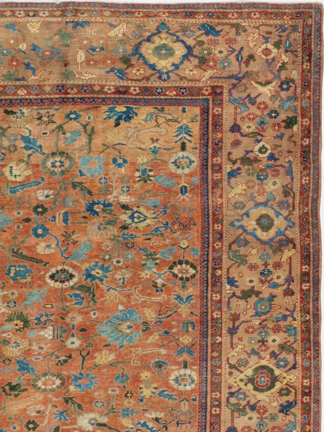 Antique Persian Sultanabad Carpet, No.18093 - Galerie Shabab
