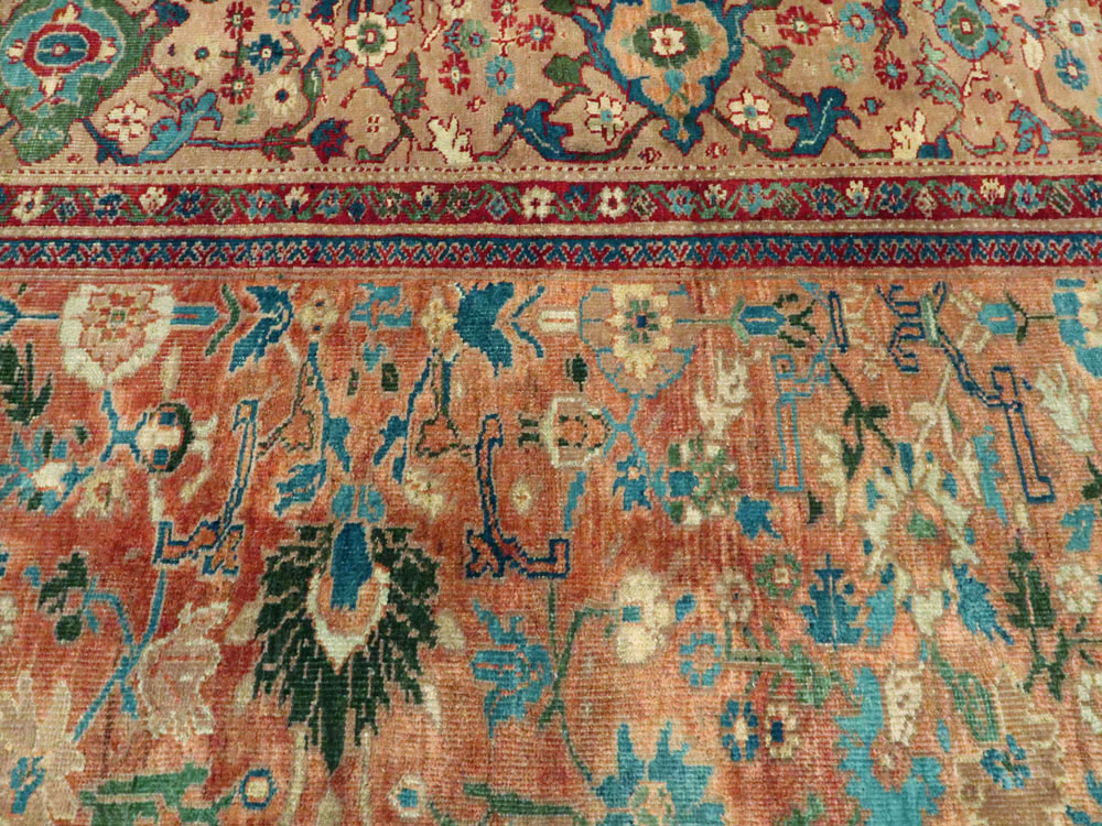 Antique Persian Sultanabad Carpet, No.18093 - Galerie Shabab