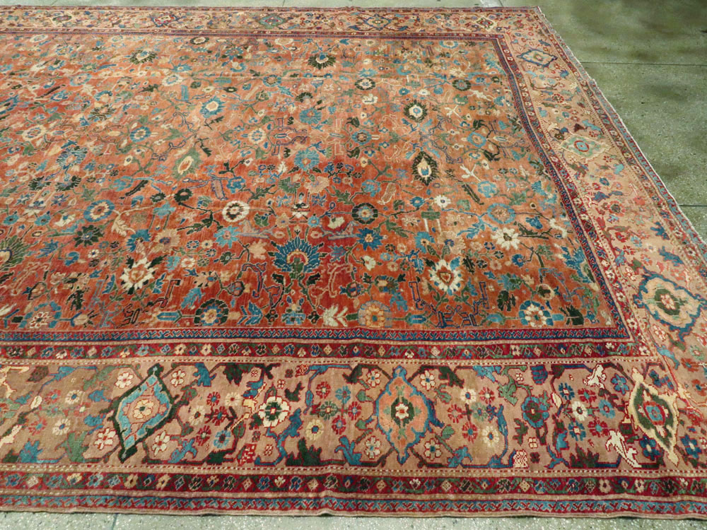 Antique Persian Sultanabad Carpet, No.18093 - Galerie Shabab