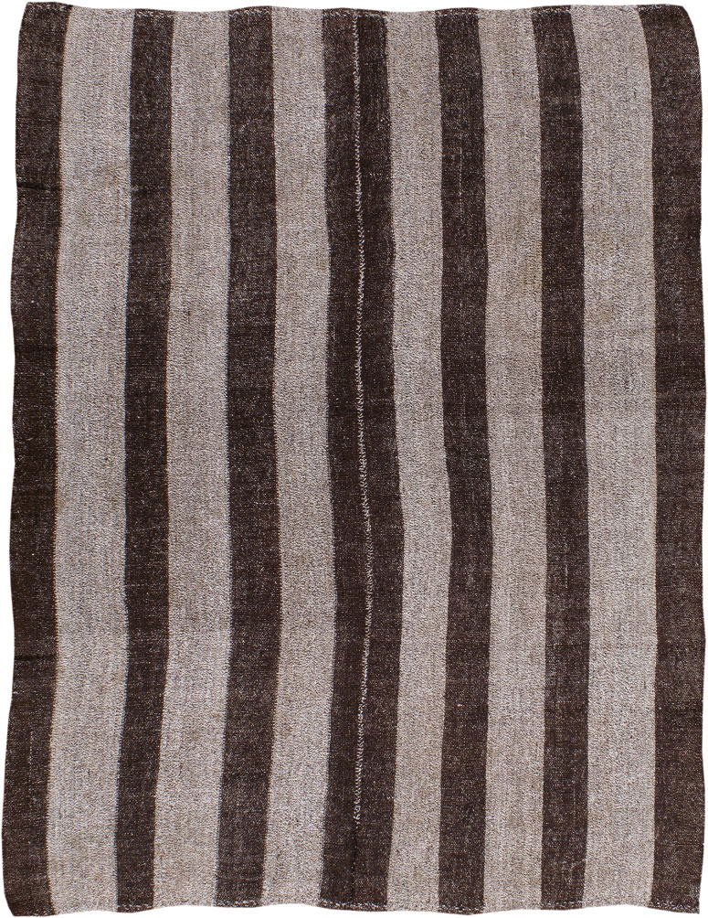 Vintage Turkish Flat-weave Kilim, No.18099 - Galerie Shabab