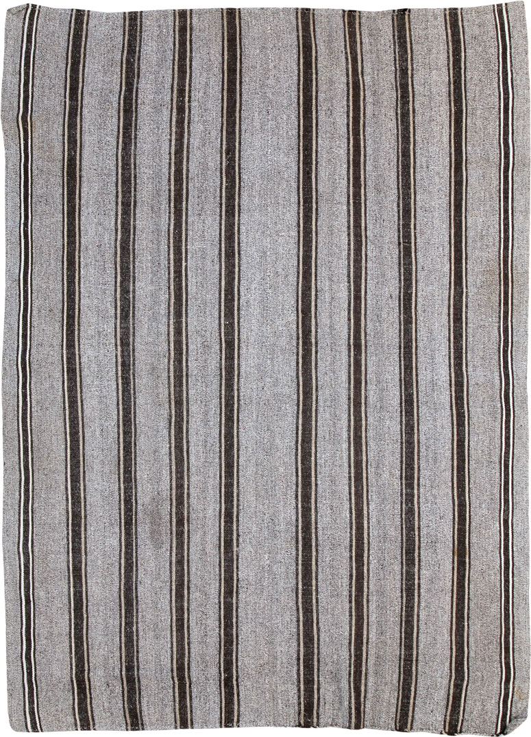 Vintage Turkish Flat-weave Kilim, No.18101 - Galerie Shabab
