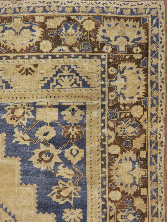 Vintage Turkish Oushak Carpet, No.18114 - Galerie Shabab