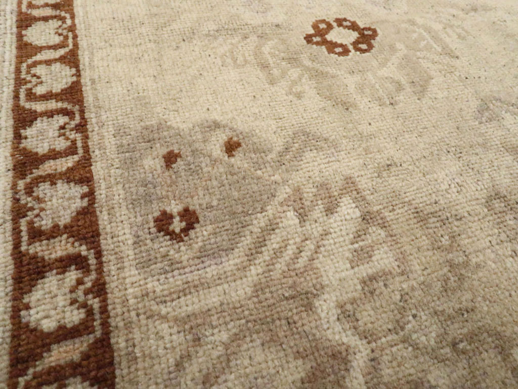 Antique Turkish Oushak Rug, No.18132 - Galerie Shabab