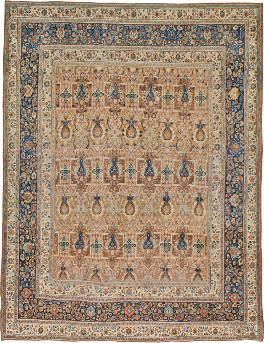 Antique Persian Dorokhsh Carpet, No.18136 - Galerie Shabab