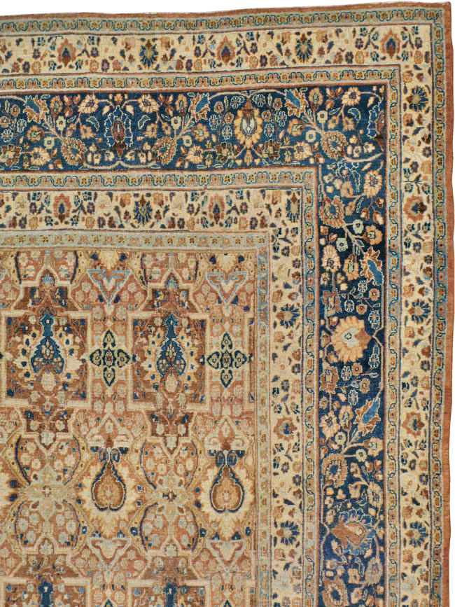 Antique Persian Dorokhsh Carpet, No.18136 - Galerie Shabab