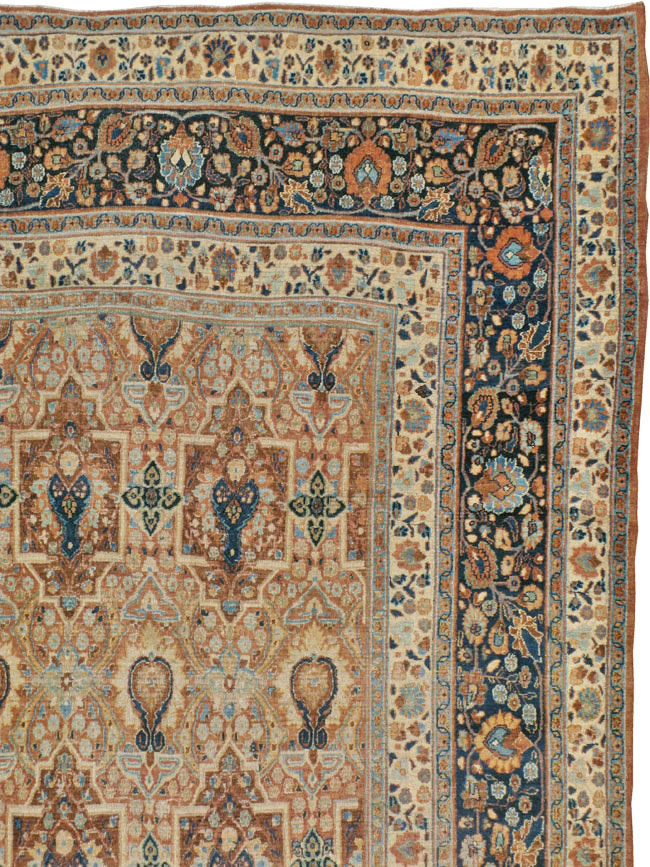 Antique Persian Dorokhsh Carpet, No.18136 - Galerie Shabab
