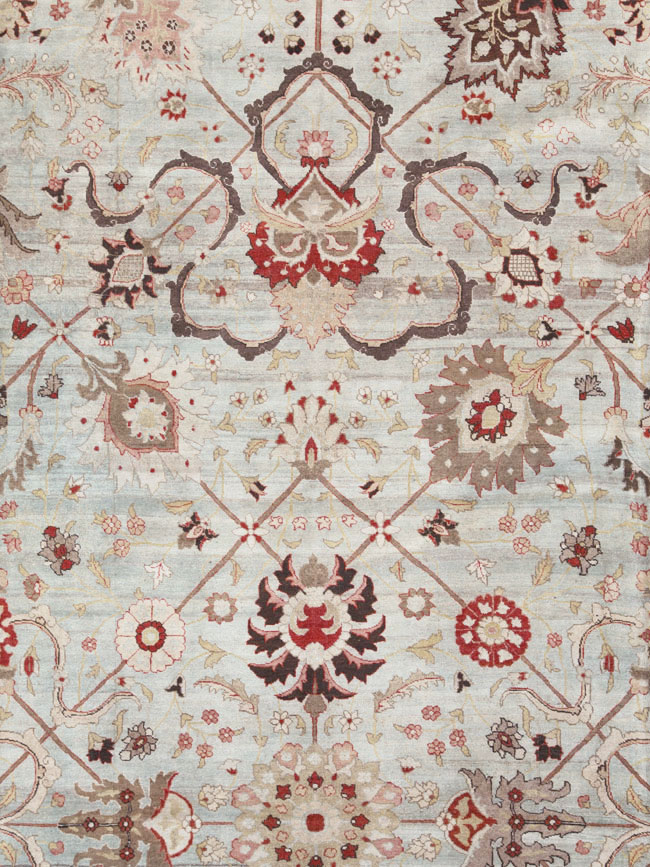 Antique Persian Tabriz Carpet, No.18141 - Galerie Shabab
