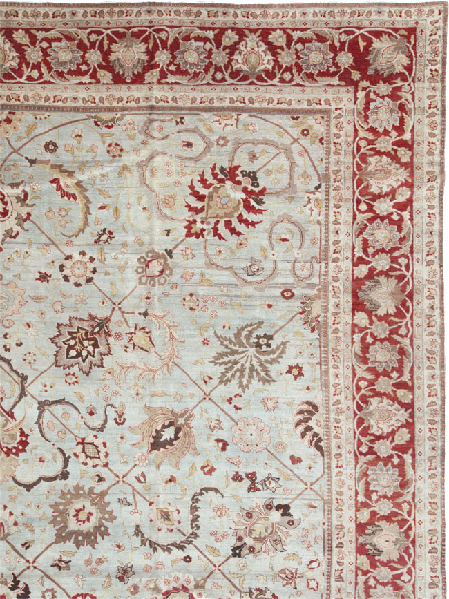Antique Persian Tabriz Carpet, No.18141 - Galerie Shabab