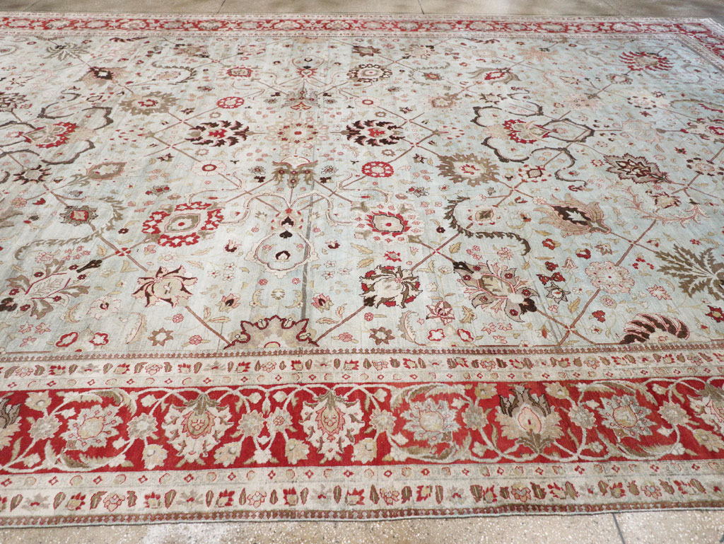 Antique Persian Tabriz Carpet, No.18141 - Galerie Shabab
