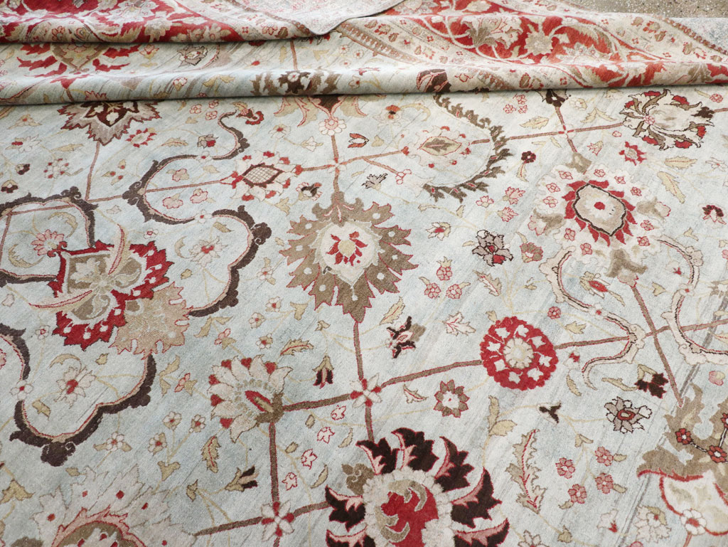 Antique Persian Tabriz Carpet, No.18141 - Galerie Shabab